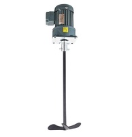 Moteur Mélangeur Électrique Industriel Triphasé Silencieux de Haute Qualité avec Boîte de Vitesses, Agitateur Mélangeur 300L en Acier Inoxydable de Haute Performance