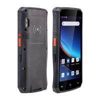 UNIWA M580S, PDA Android con Pantalla Táctil IPS de 5.5 Pulgadas, 4+64 GB, Batería de 3900 mAh, 2 Tarjetas SIM, Escáner de Código de Barras con RFID/P-SAM