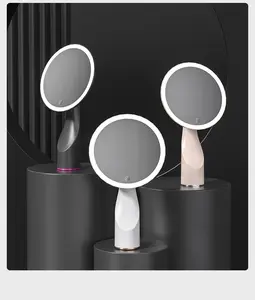 세 배 색깔 비 미끄러짐 LED 포장 램프 구슬 책상 똑똑한 거울 허영의 주위에 차원 형성