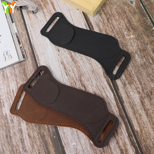 Étui à couteau en cuir fait main et sac à outils, étui pliable EDC, cadeau pour <span class=keywords><strong>homme</strong></span> pour le transport quotidien, étui à couteau de poche en cuir - Product Image 6