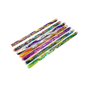 Varita de brillo sensorial multicolor de 29,5 cm para aliviar el estrés educativo para varita mágica para niños - Product Image 1