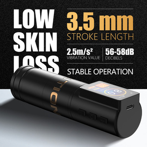 Macchinetta per Tatuaggi Wireless Professionale Ambition Ninja Max+ con Motore Senza Nucleo da 2000mAh e Corsa da 3,5mm per Artisti del Body Art - Product Image 5