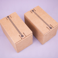 Boîtes d'expédition rigides en carton ondulé personnalisées avec logo, finition mate, pour petites entreprises, boîtes d'expédition pour chips