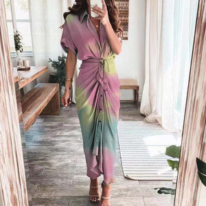 <span class=keywords><strong>Vestido</strong></span> Camisero <span class=keywords><strong>de</strong></span> Satén Talla Grande para Mujer, Verano <span class=keywords><strong>2022</strong></span>, <span class=keywords><strong>Vestido</strong></span> <span class=keywords><strong>de</strong></span> <span class=keywords><strong>Fiesta</strong></span> Sexy, Elegante y Casual, <span class=keywords><strong>Vestido</strong></span> <span class=keywords><strong>Midi</strong></span> - Product Image 2