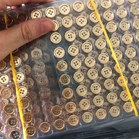 Bouton de couture en métal avec Logo en relief personnalisé