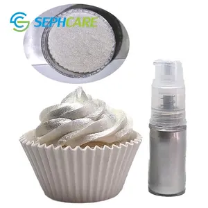 Food Grade Metallic Color Mica Powder Pigment Gold Edible Glitter Edible Luster Dust For Drinks Chocolates