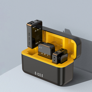 ไมโครโฟนไร้สายแบบหนีบปกเสื้อ Professional SX12 Mini 2.4ghz พกพาสะดวก สำหรับไลฟ์สด ใช้ได้กับ Youtube และ iPhone - Product Image 3