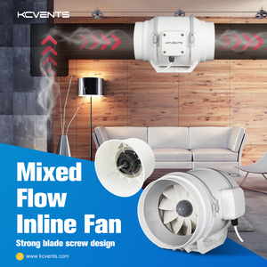 Ventilateur <span class=keywords><strong>d</strong></span>'extraction encastré rond pour salle de bain, silencieux, avec moteur EC, pour ventilation domestique, souffleur haute performance (CFM), <span class=keywords><strong>extracteur</strong></span> 4, 6, 8 pouces - Product Image 4