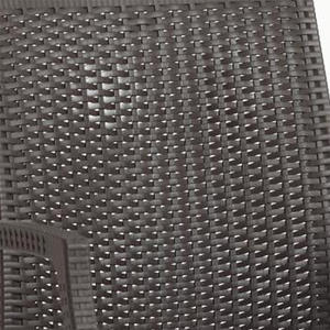 طاولة بلاستيكية للحديقة مع 4 كراسي بتصميم حديث منسوج بسعر جميل - Product Image 3