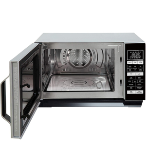 Horno <span class=keywords><strong>Microondas</strong></span> de Convección con Grill de 25L de Capacidad para Uso Doméstico, 220V, Encimera, Acero Inoxidable, Emiratos Árabes Unidos, Catar, Reino Unido - Product Image 2