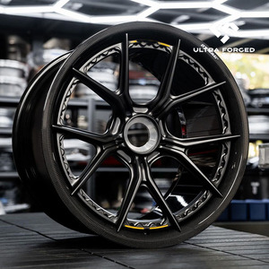 Jantes en fibre de carbone forgées sur mesure 5x130 5x114.3 18" 19" 20" pour voitures particulières et pneus pour <span class=keywords><strong>SF90</strong></span> <span class=keywords><strong>Porsche</strong></span> GT3RS McLaren 720S Urus - Product Image 3