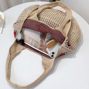 Borse da donna di tendenza per lo Shopping Online ali Baba China leggero con motivo a cuore d'amore con borse da Yoga - Product Image 3