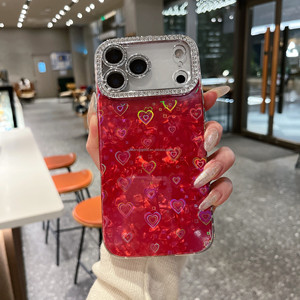 Custodia Lusso Bling per <span class=keywords><strong>iPhone</strong></span> con Protezione Lente, Antiurto e Scintillante per <span class=keywords><strong>iPhone</strong></span> 18 Pro Max 17 16 15 14 13 - Product Image 1
