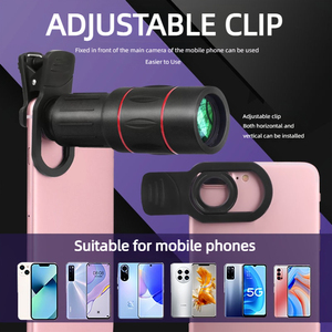 Télescope monoculaire haute puissance 18x25, monoculaire léger avec adaptateur <span class=keywords><strong>Smartphone</strong></span> adapté pour regarder les sports, la pêche, - Product Image 6