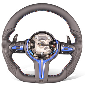 Volante Personalizado Azul Lci para <span class=keywords><strong>BMW</strong></span> Serie 5 F10 F40 F90 M5 E60 E81 X7 G07 G82 <span class=keywords><strong>328i</strong></span> - Product Image 4
