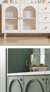 New Chinese-Style Modern Minimalist <b>Single</b>-Hole Durable Zinc Alloy <b>Wardrobe</b> Drawer Cabinet Dresser Bedroom Kitchen Apartment - Product Image 2