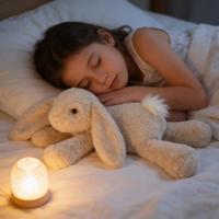 Jelly Catt Bunny Lapin en peluche moyen, jouet en peluche de haute qualité, poupée en peluche douce, idéal pour un cadeau d'anniversaire