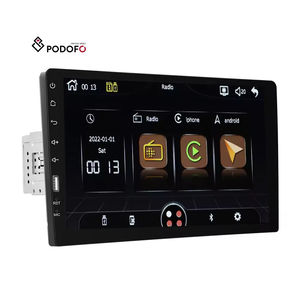 Estéreo para Auto con CarPlay y Android Auto de 9 Pulgadas, Podofo 1 Din MP5, Bluetooth, FM, Ecualizador, Micrófono Integrado, Radio para Auto - Product Image 1