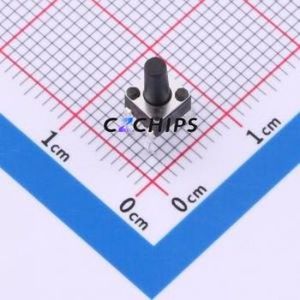 TS09-CBW1EH8.0 Tactile Switch Through hole-4P,4.5x4.5mm Switch Single Pole Single Throw Round Button 1.8N Through Hole - Product Image 1