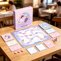 Jeu de société romantique personnalisé, jeu de table pour couple sur le thème de l'anime, jeu de société interactif pour les amoureux, idéal pour les rendez-vous et les cadeaux d'anniversaire