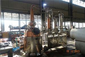 คอลัมน์การกลั่นหม้อทองแดงขนาดเล็กสำหรับบ้านอุปกรณ์การประดิษฐ์ไอน้ำเอทานอลสำหรับวิสกี้, จิน, วอดก้า, เหล้ารัม - Product Image 6