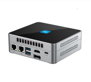 Zkmagic New Mini PC Intel N100 CPU RAM DDR5 4800MHZ/UP TO 32GB HDMI2.1 WIFI 6 RJ45*2 2.5G Mini PC Computer