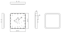 Lecteur RFID UHF équipé d'interfaces RS232/WG26/WG34/RJ45 : Parfait pour les équipements de pesage et les scénarios de gestion du poids