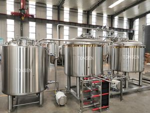 Máy Bia Điện 500L 700L 1000L 1500 Lít 2000L 3000 Lít Thiết Bị Sản Xuất Bia Thủ Công Thương Mại Công Nghiệp - Product Image 3