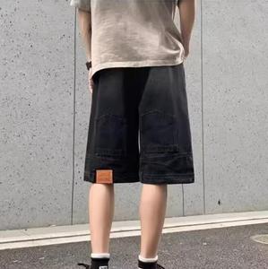 Streetwear da <span class=keywords><strong>uomo</strong></span> pantaloncini in Denim Casual da spiaggia <span class=keywords><strong>abbigliamento</strong></span> da <span class=keywords><strong>uomo</strong></span> <span class=keywords><strong>abbigliamento</strong></span> sportivo moda pantaloni Hombre <span class=keywords><strong>abbigliamento</strong></span> maschile - Product Image 6