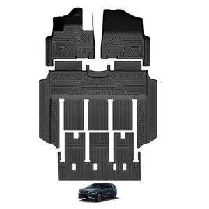 KQD New Product Launch High Quality 5D Design Waterproof TPE Foot Mat Car Carpet for Kia Carnival 7 Seater - Product Image 2