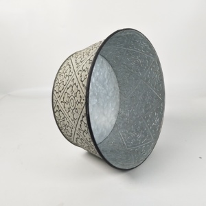 <span class=keywords><strong>Pot</strong></span> de fleur antique personnalisé imprimé <span class=keywords><strong>couleur</strong></span> grand <span class=keywords><strong>pot</strong></span> rustique pots de fleurs intérieur extérieur pour la décoration du sol de la maison et du jardin - Product Image 4