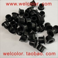Bouchon de tuyau en caoutchouc de silicone personnalisé en forme de T, creux, pour étanchéité, bouchon d'extrémité, obturateur, diamètre du trou d'ouverture 9,0 9,5 mm 9,5 mm ID 6,5