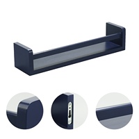 Étagère murale en forme de maison pour chambre d'enfant, présentoir en bois pour figurines, organisateur de rangement pour jouets et lecteurs audio, décoration de chambre d'enfant