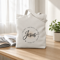 Sac fourre-tout en toile de coton extra large imprimé avec logo personnalisé, sacs à main réutilisables, sac de shopping à bandoulière, respectueux de l'environnement, religieux