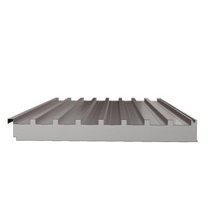 Pannello <span class=keywords><strong>Sandwich</strong></span> in Metallo PU Resistente al Carico, Impermeabile, Ignifugo ed Ecologico per Tetti e Pareti Esterne - Product Image 3