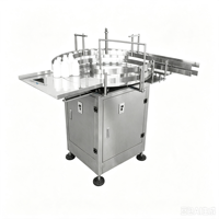 Machine de tri et de débroussillage de bouteilles rondes pour ligne de production de remplissage