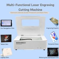 Mesin Pemotong Laser Pengukir Pelindung Layar Multifungsi Otomatis Industri C188 untuk Pemotongan Film Pelindung Laptop