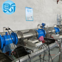 Débitmètre électromagnétique à distance de haute précision, liquide, grand diamètre, environnements difficiles, mesure précise, OEM IP68