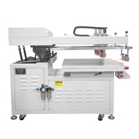Máquina de Serigrafía Semiautomática de Alta Precisión con Brazo Oblicuo y Vacío Plano para Papel, Utilizada como Impresora de Tarjetas