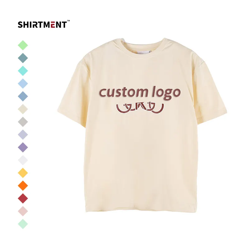 Designer Custom High Quality Clothes Hip Hop Style Branded Essentials Unisex 240 Gsm T Shirt For Men