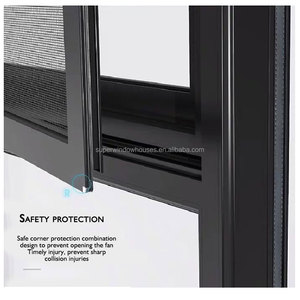 האחרונה מחושל פורץ חלון חסין מברזל עיצוב גריל חלונות אלומיניום הזזה רשת יתוש <span class=keywords><strong>windows</strong></span> נטו עבור סגסוגת אלומיניום אופקי - Product Image 5