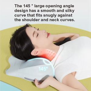 Almohada de masaje con cojín trasero de recarga 16D de vibración de alta frecuencia de amasado humano simulado - Product Image 6