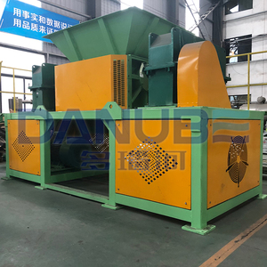 Automatic City Waste Garbage Crusher Double Shaft Shredder Municipal Garbage Crushing Machine Industrial Trash Crush Equipment - Product Image 2
