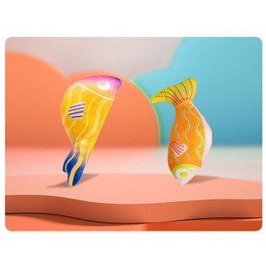 Venta al por mayor Algodón Floppy <span class=keywords><strong>Fish</strong></span> <span class=keywords><strong>Catnip</strong></span> <span class=keywords><strong>Toy</strong></span> Fun Interactive Eco-Friendly <span class=keywords><strong>Cat</strong></span> <span class=keywords><strong>Toy</strong></span> - Product Image 3