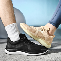 Chaussures de sport tendance antidérapantes, décontractées et respirantes pour hommes, baskets à semelle souple, taille 36-45