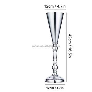 Events Feather <strong>Vase</strong> <strong>Flower</strong> Centerpieces Events Wedding Party Table Decor Set Decorative <strong>Vase</strong> - Product Image 6