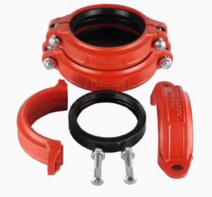 Acoplamento Flexível Vermelho para Sistema de Proteção Contra Incêndio, Conexão de Tubos para Combate a Incêndios - Product Image 2