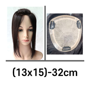 Peluca de Cabello Humano Cosmo Hecha a Mano en Corea, Premium Coreana (13x15)-12 Pulgadas, Grado Salón, Textura Lisa y Natural - Product Image 3