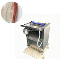 Machine à éviscérer et peler la peau de poisson facile à utiliser pour le tilapia, le cabillaud, le calmar, le basa – Machine de traitement du poisson avec plateau de travail