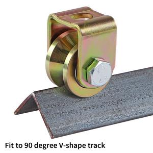 Grande qualité <span class=keywords><strong>de</strong></span> haute <span class=keywords><strong>porte</strong></span> coulissante rouleau <span class=keywords><strong>porte</strong></span> <span class=keywords><strong>de</strong></span> <span class=keywords><strong>garage</strong></span> rouleaux en nylon roue V rainure meubles <span class=keywords><strong>roulette</strong></span> - Product Image 5